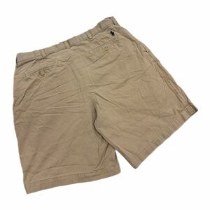 Polo Ralph Lauren Shorts Mens 36 Khaki Tyler Chino Classic Cotton Casual